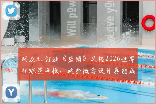 网友AI打造《蓝锁》风格2026世界杯球星海报，这些概念设计真能成爆款动漫吗？